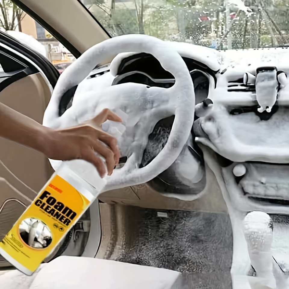 30/100/200/300/600ML Multi-Purpose Foam Cleaner Bubble Cleaner Car Stain Remover Car Interior Wash Maintenance for Auto Home Use