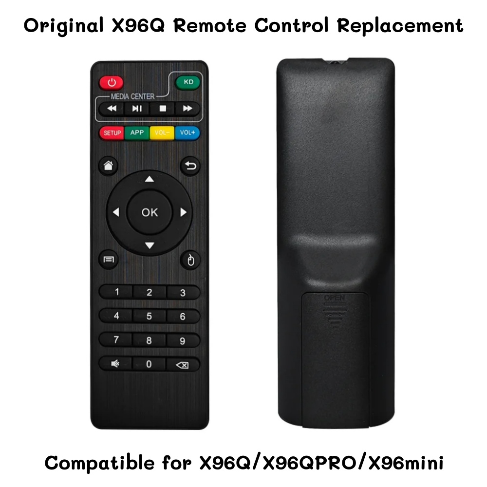 Télécommande universelle sans fil IR X96QPRO originale, remplacement pour Android TV Box X96 Mini