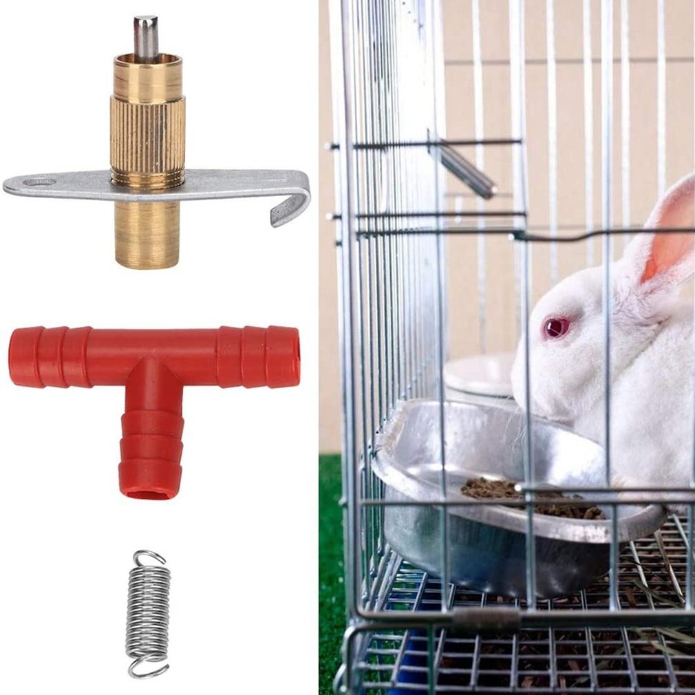 Practical Rabbit Drinker Automatic Water Feeder For Rodents Rabbits Drinking Tools Rabbit Equipments