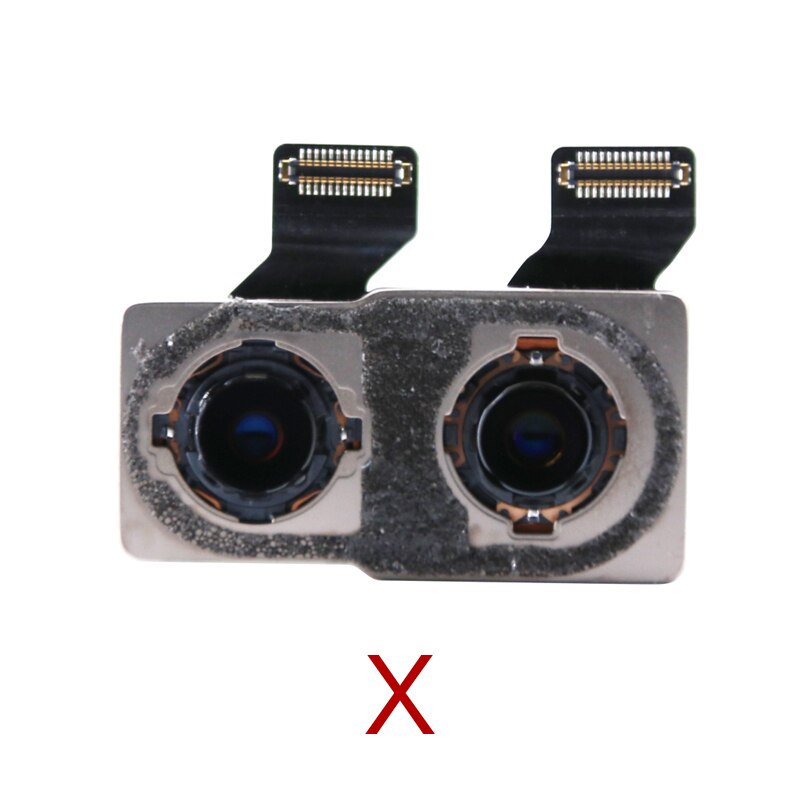 Back Camera For iphone 6 6s 6sp 6P 7 7Plus 8 8Plus X XR XSM Main Rear Camera XR SE2 Rear Lens Flex cable Replacement: X