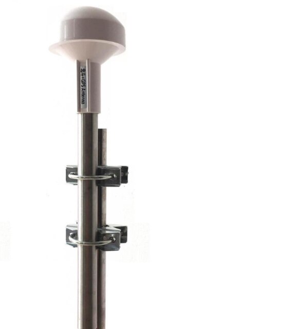 Stainless GPS Antenna Bracket Pole Mount for Mushroom Antenna Pole GNSS