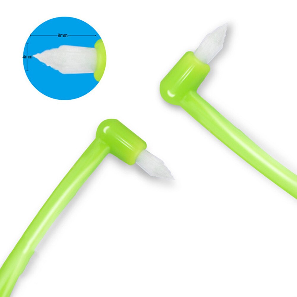 Interdental Clean Brush Between Teeth Floss Slim Interspace Toothbrush Tufted End Interdental Orthodontic Oral Care