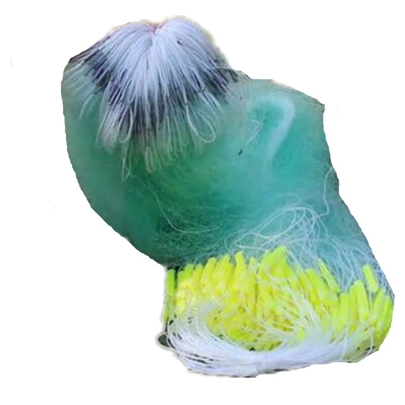 Sterk wire havfiskenett  h2m*l40m 3 lag 2cm-7cm mesh fiskenettverk potes red de pesca vask fiskegarn kina fiskeverktøy