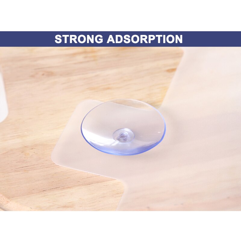 Anti Splash Water Baffle Board Water Guard Splatter Sucker Screen Kitchen Sink Tool --M25