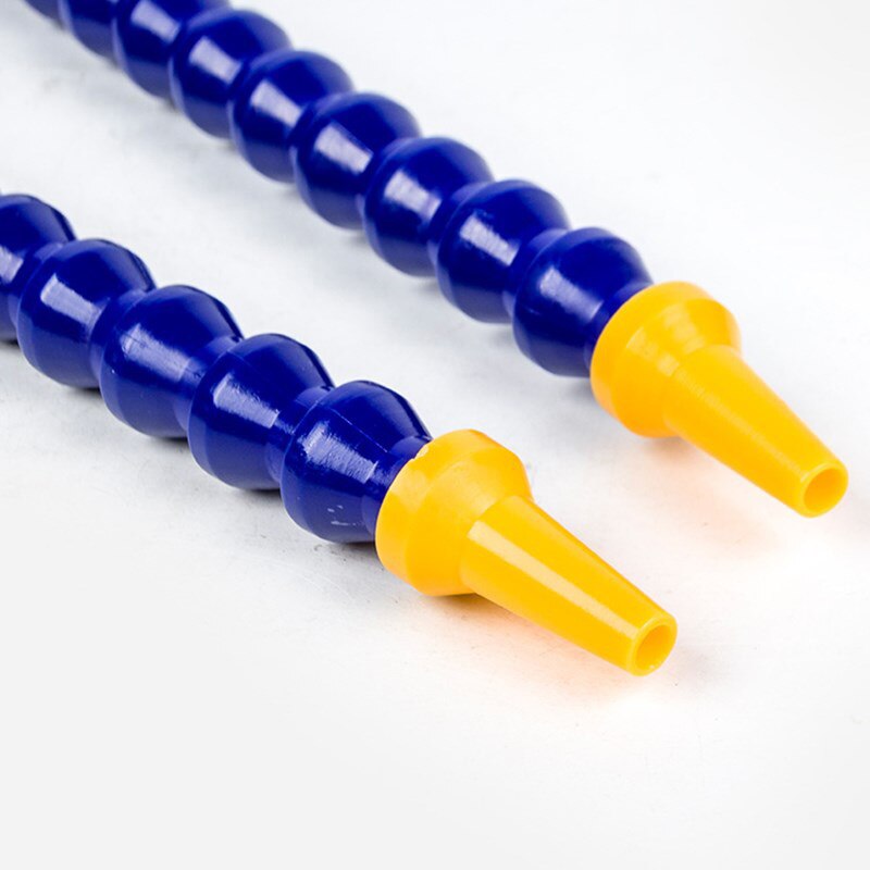 3/8 &quot;flache Düse Drehmaschine Kühlung Rohr Runde Düse Kunststoff flexibel Wasser Öl Kühl Rohre Schläuche für CNC Maschine