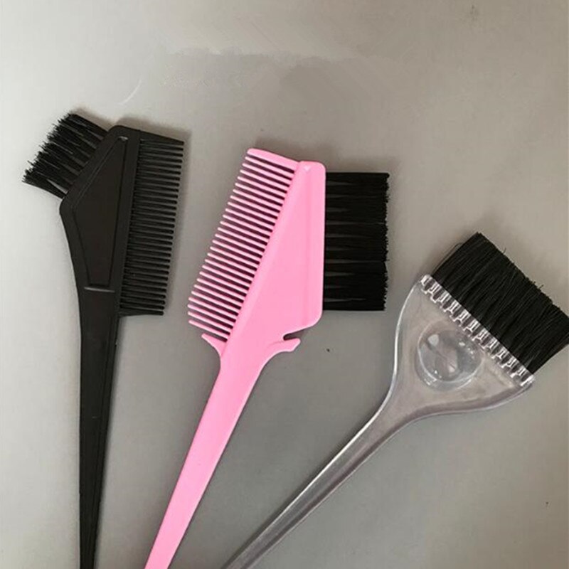 1 Pc Hair Dye Comb Home DIY Essential Tool Hairdressing Baking Oil Comb with Brush Dyeing Coloring