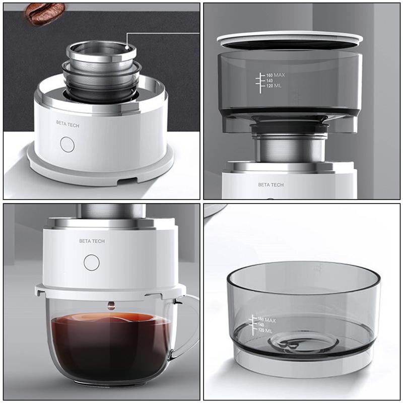 Dryp kaffemaskine bærbar dryp kaffekande kaffebrygger manuel kaffemaskine bærbar kaffemaskine kaffemaskine hjemrejse