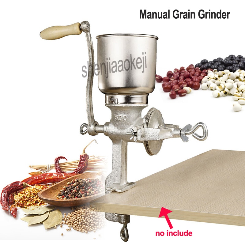 Corn Nut soy peanuts rice Manual Graining machine Hand-cranked Grain Grinder Restaurant Cereals Grinder