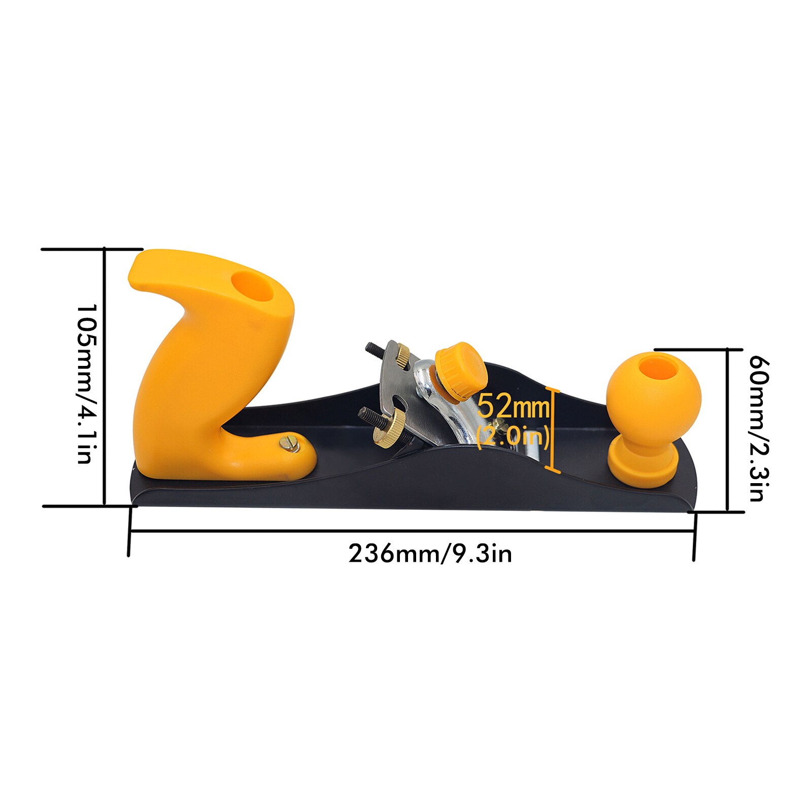 Mini Hand Planes Carpentry Woodwork Tools Heavy Manual Plane Wood Planer DIY Trimming Tool: A4