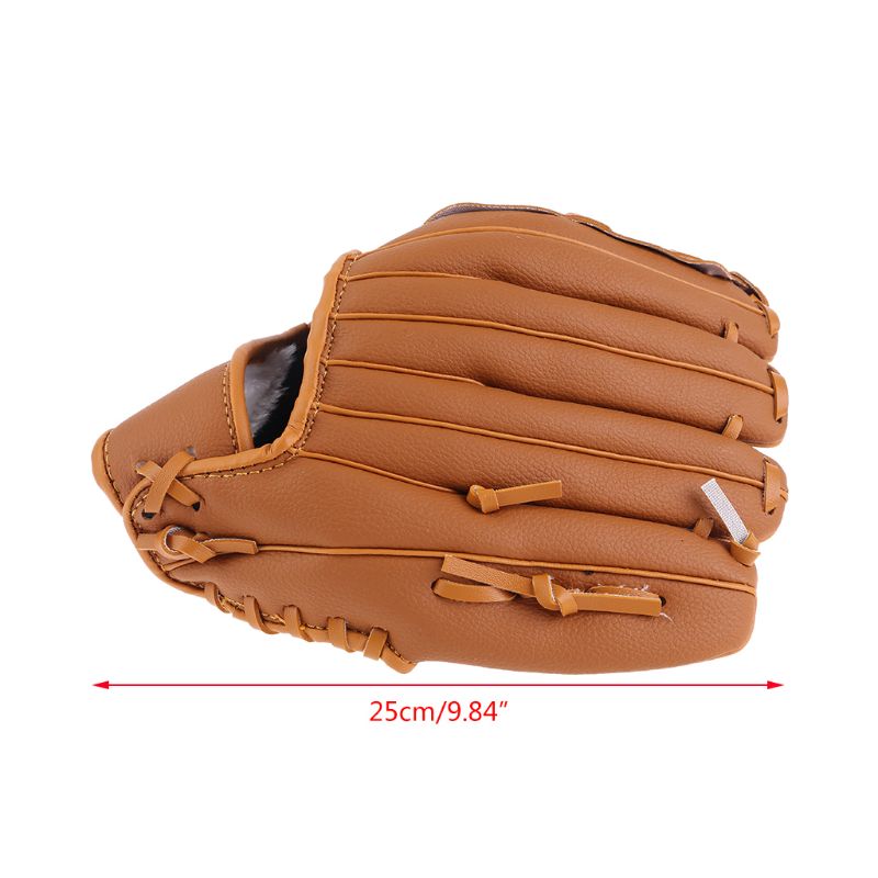 10.5 glove baseball luva de beisebol softball luvas treinamento prática esportes ao ar livre mão esquerda m68d