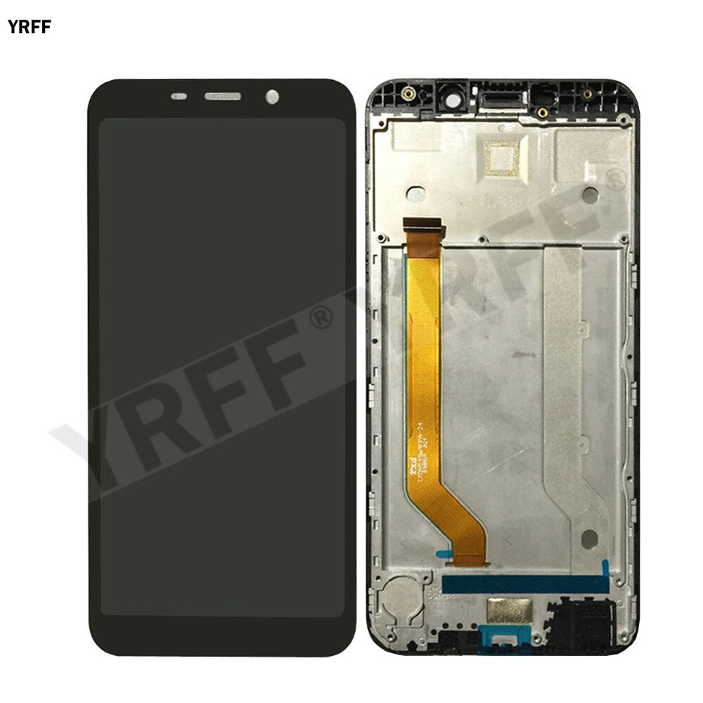 For Meizu C9 pro/ M9C/ C9 LCD Display Touch Screen Digitizer Sensor 5.45&#39;&#39; Glass Panel Replacement Parts With Frame