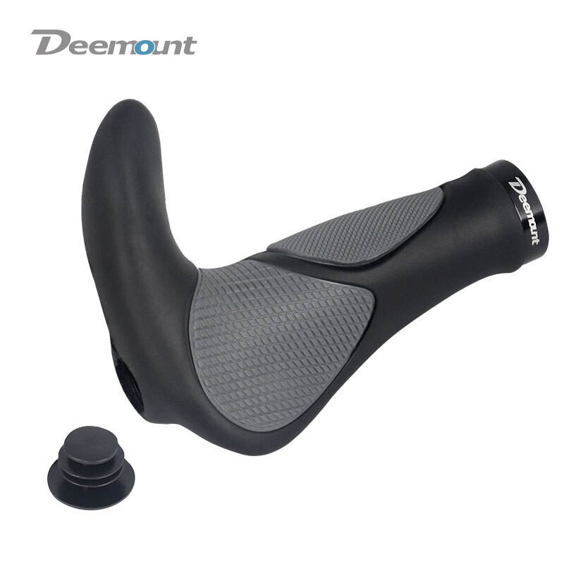 Deemount Comfy Bicycle Grips TPR Rubber Integrated MTB Cycling Hand Rest Mountain Bike Handlebar Casing Sheath Shock Absorption