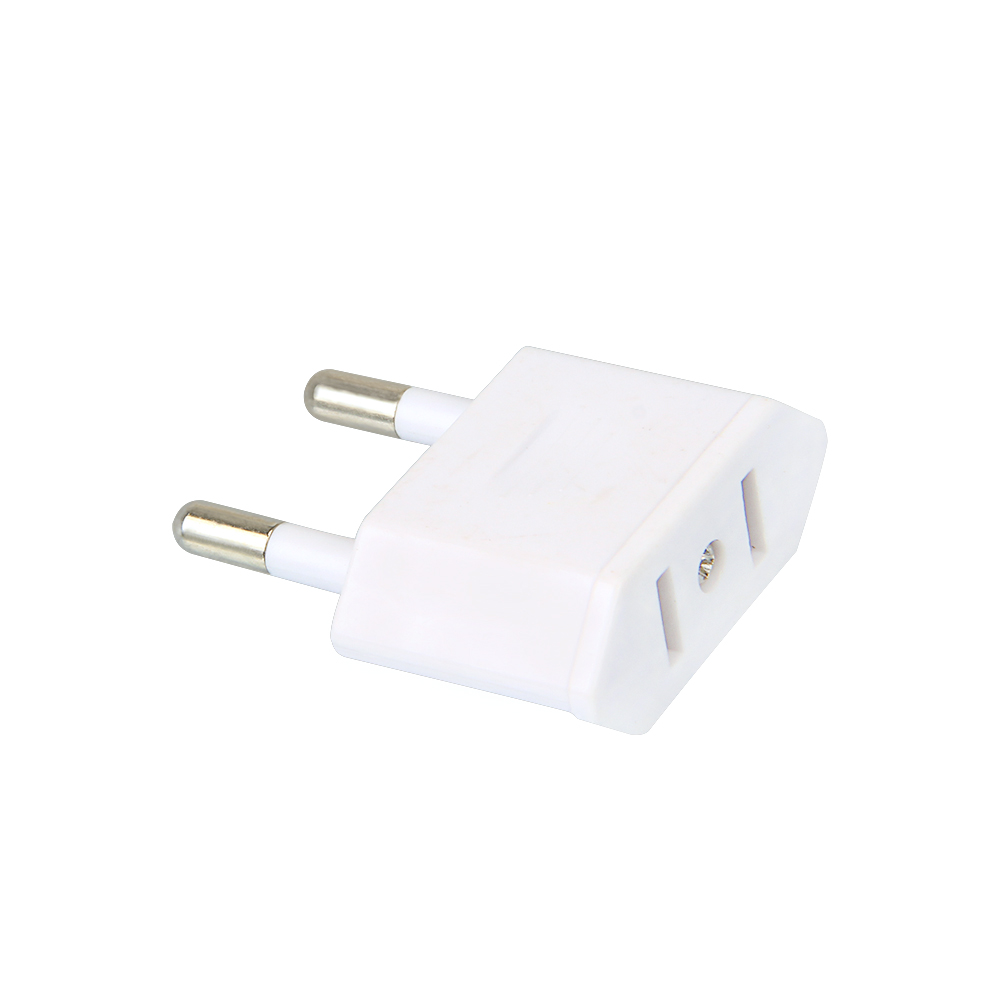 1 Stks/partij Ons Jack Naar Eu Plug Outlet Travel Charger Power Socket Adapter Vs Naar Europa Europese Regelgeving Opladen Converter plug: WE