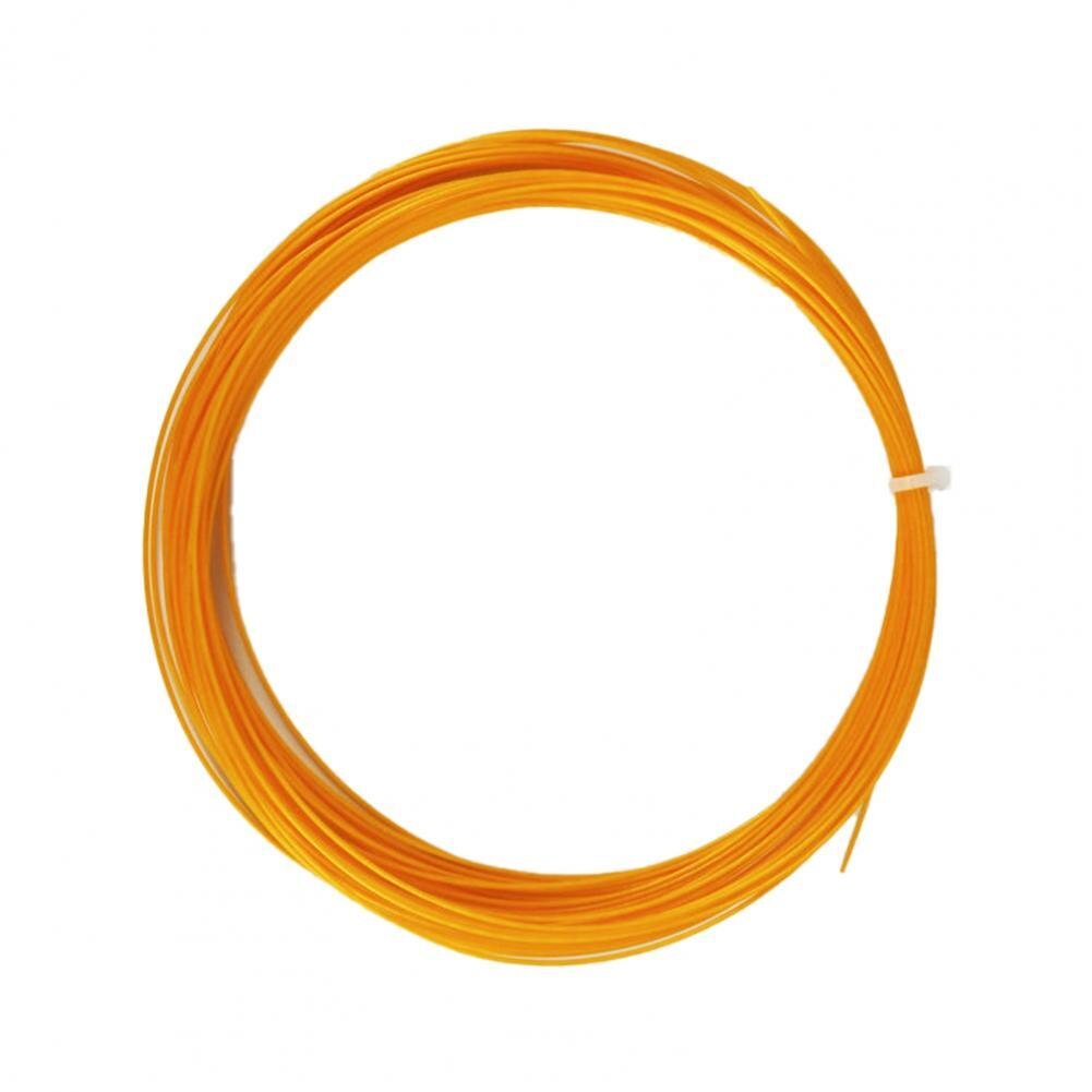 Badminton Line Nylon Badminton String 19-25 LBs Corrosion-resistant Useful Nylon Badminton Racquet String:  Orange