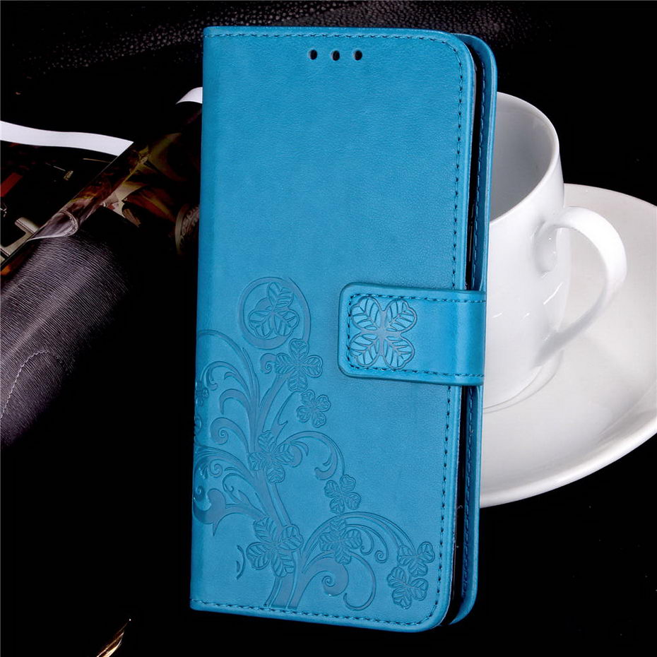 Für Asus Zenfone Max Pro M1 ZB602KL Fall Flip 6,0 "PU Leder Telefon Fall Für ASUS ZB602KL ZB602 602KL KL X00TD Brieftasche Fall: Blue