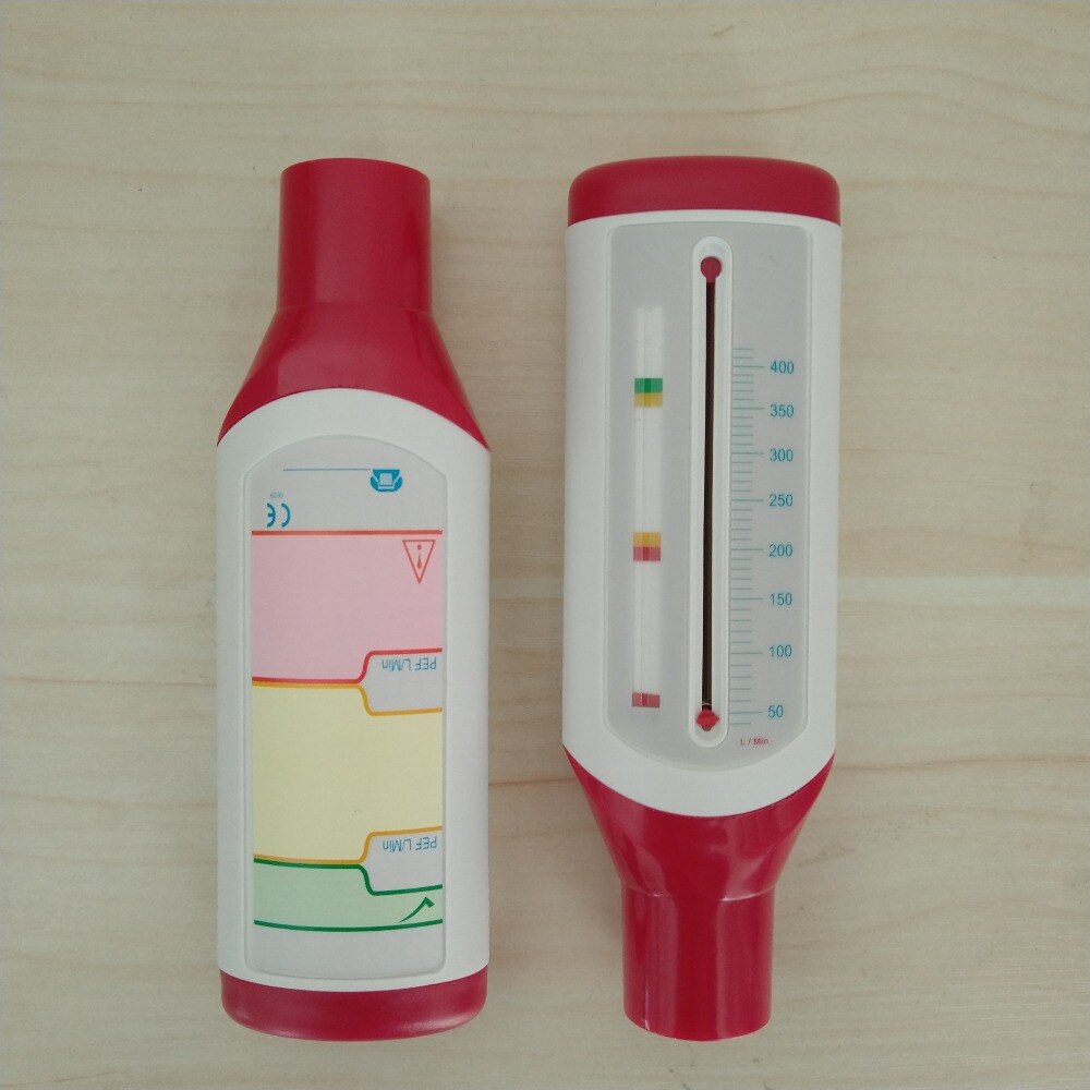 Bærbar pef voksen / børn spirometer peak speed meter ekspiratorisk peak flow meter til overvågning af lungeåndedræt funktion