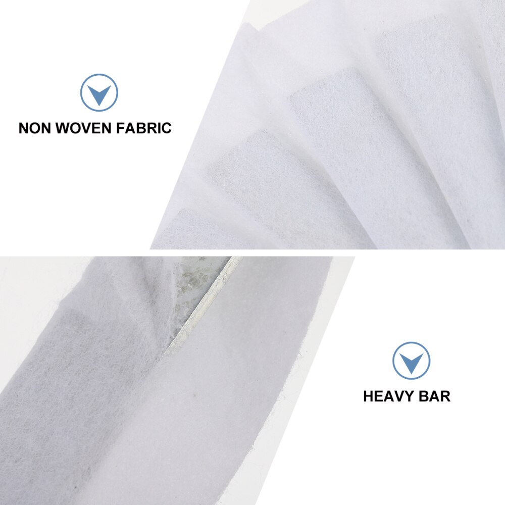 12 pezzi 20g pesi tendaggi rettangolo coperto peso al piombo per tenda della finestra