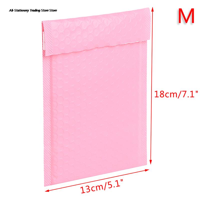 20Pcs Bubble Mail Bubble Envelope Filled Mail Envelope Bubble Mailers Padded Envelopes Lined: Pink M