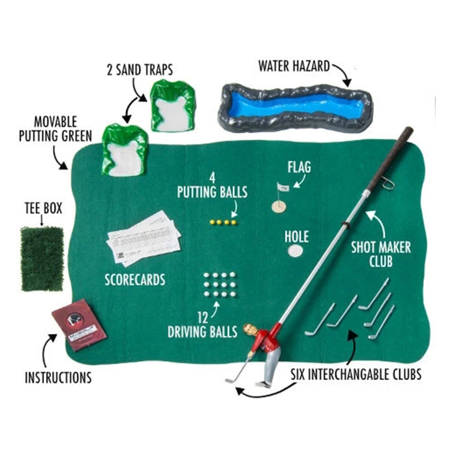 Mini Golf Professionele Praktijk Set Golfbal Sport Set Kinderen Speelgoed Golf Club Praktijk Bal Sport Indoor Games Training