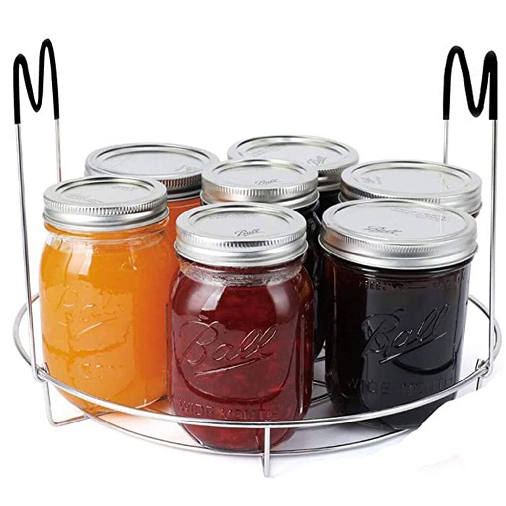 2PCs Stainless Steel Canning Rack Canner Rack Canning Jar Rack Kitchen supplies Fast