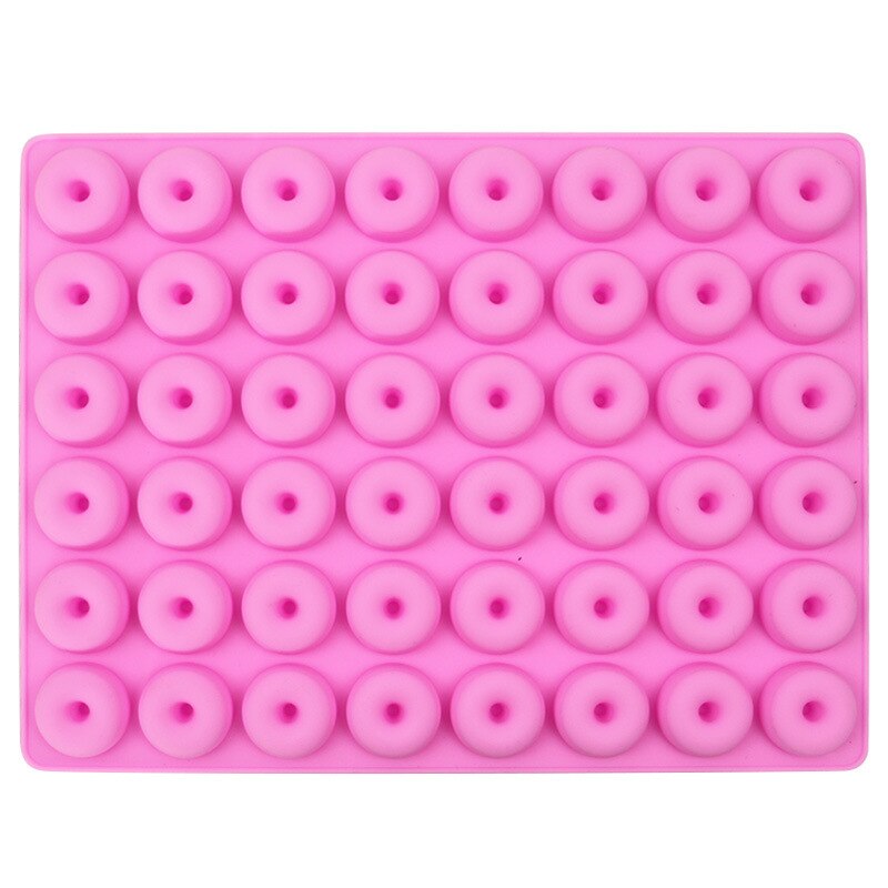 3d mini donut forma de frutas silicone bolo de chocolate moldes doces açúcar artesanato biscoito ferramentas de cozimento resina argila fondant moldes: donut