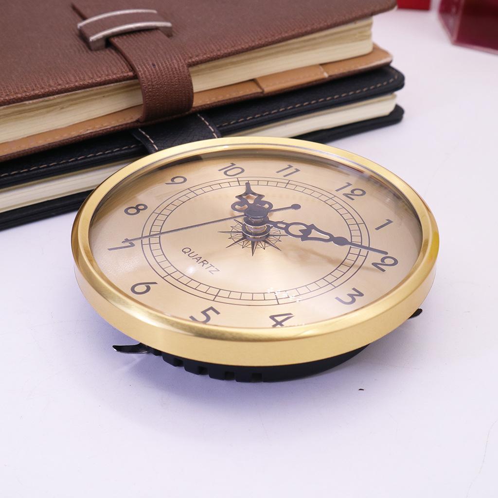 4.25 "Skeleton Quartz Clock Insert Arabic Numeral Quartz Movement Battery Operated
