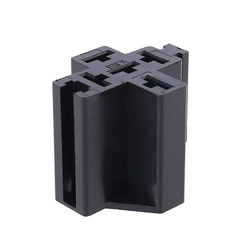 40A 5 Pin Relay Connector Socket with 5 x 6.3mm Terminals Car Vehicle Relay Case Holder 91AD