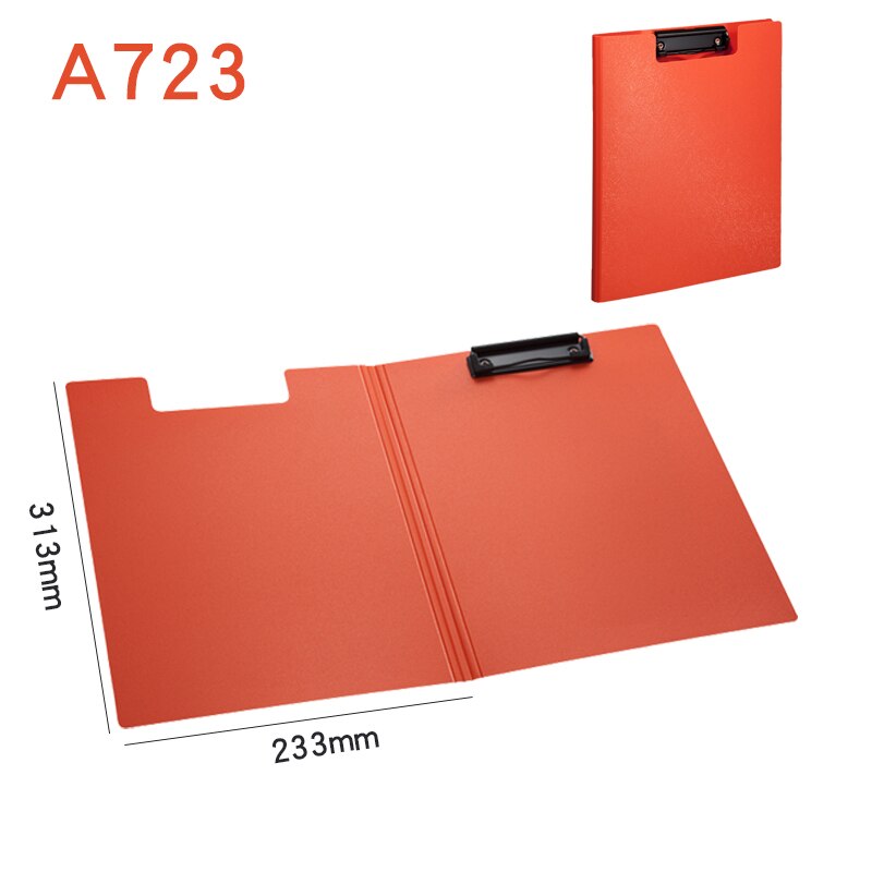 A4 Multi-function Writing Clip Office Supplies with Storage Double Fold Board Writing Board School Supplies Office Professionals