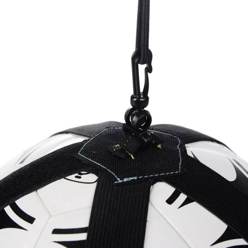 1pcs Football Bungee Soccer Ball Training Children Trainer Bungee Belt Extended Football Elastic Equipment Circling Auxilia J3S0