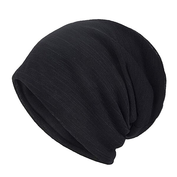 Xlamulu Skullies Mutsen Hoed Vrouwen Winter Hoeden Voor Mannen Caps Mannelijke Zachte Motorkap Masker Mannen Beanie Hat Bivakmuts Vrouwelijke cap Gorros: black