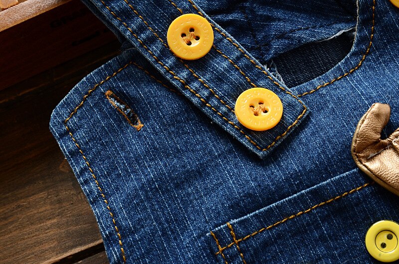 frühling und herbst cartoon hut bart strap hosen säugling kind casual denim strumpf overalls