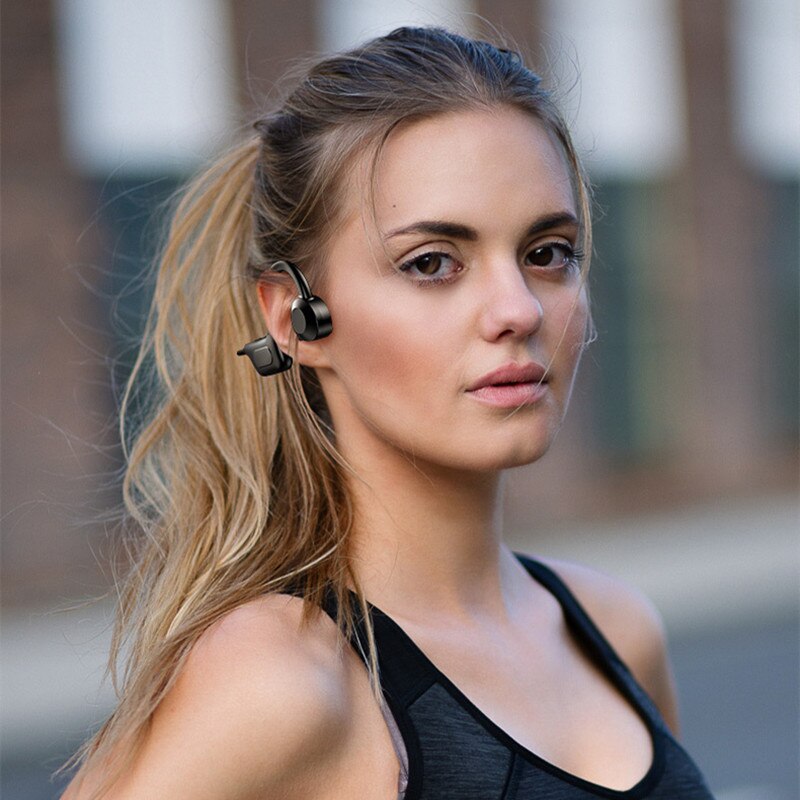 Bone Conduction Bluetooth Headphones Wireless Earphones Sport Running Waterproof Headset With Mic Low latency Stereo Earphone