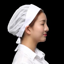 Net Chef Hat Kitchen Health Work Canteen Restaurant Food Service Bakery Baking Female Women Breathable Anti-hair Loss Cap
