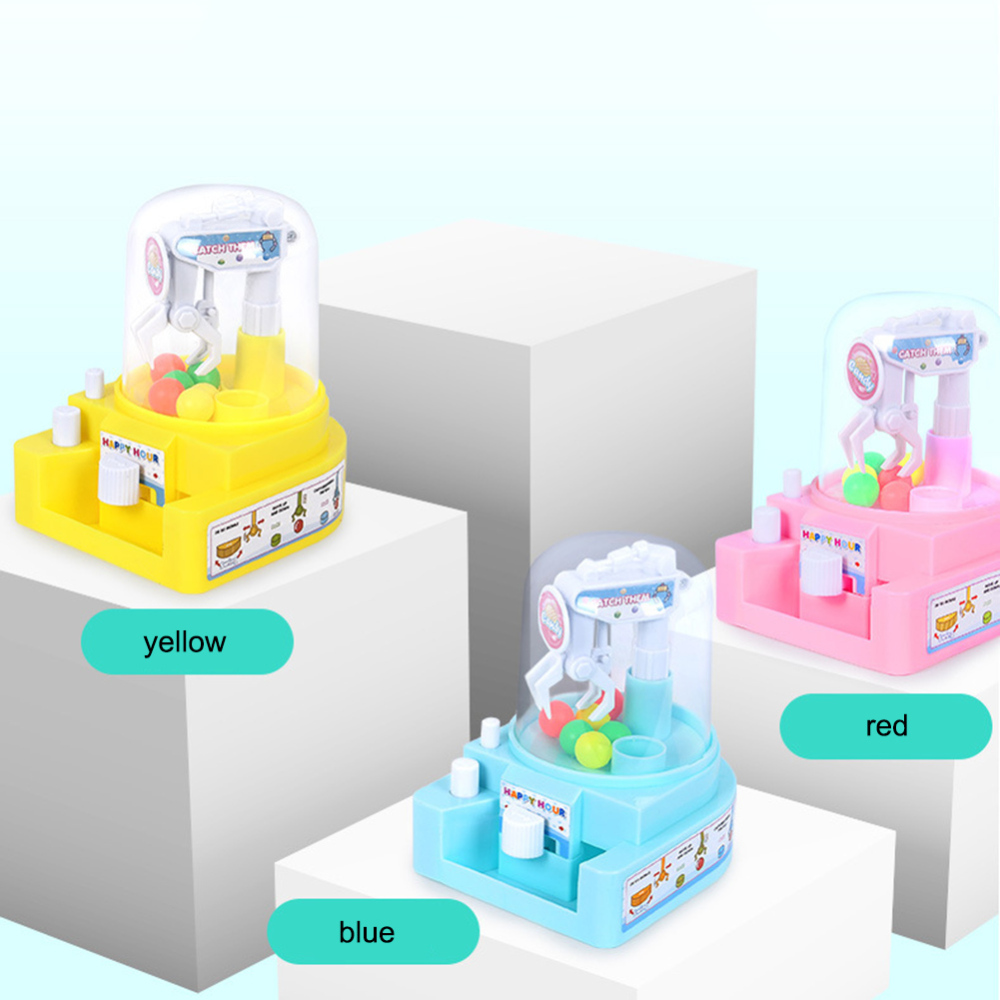 freundlicher Spielzeug Mini Fang Bälle Maschine Clip Süssigkeit Maschine freundlicher Früer Bildung Spielzeug Jungen Mädchen Schreibtisch Sport Spiel Spielzeug