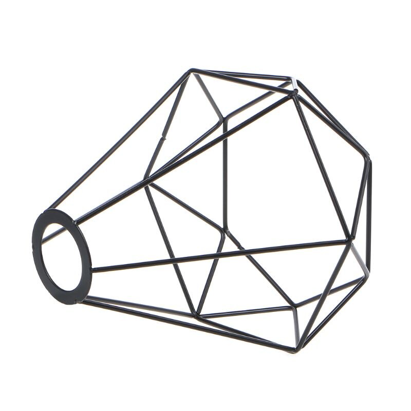 Lámpara colgante decoración industrial jaula de alambre estilo Retro jaula de pájaros estilo techo Metal fácil ajuste para el hogar