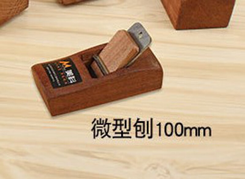 100/280/400mm Home Garden Mini Woodworking Flat Plane Wooden Hand Planer Carpenter Woodcraft DIY Woodworking Tool Wood Planer: 100mm 1pc B