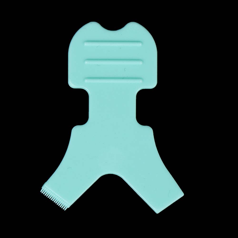 Brosse de levage de cils en Silicone, 10 pièces, Extension de cils en forme de Y, pinceau de greffage, tampon de permanente de cils, outil de maquillage et de Mascara: green