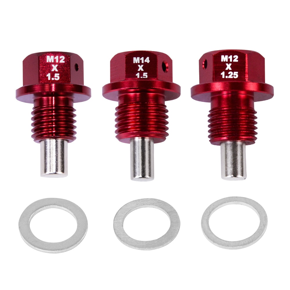 -M12x1.5 M12x1.25 M14x1.5 Magnetische Oil Drain Plug & Oil Drain Sump Moer JR-ODP12125/1215/1415