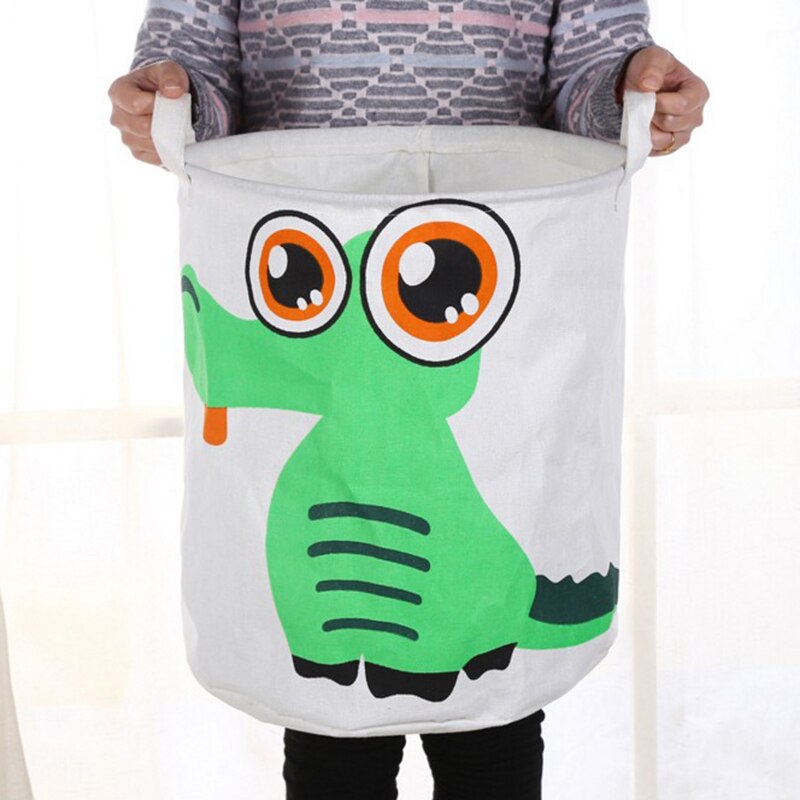 Panier à linge pliable en forme d'animaux, grand panier à linge pliable de dessin animé pique-nique pour enfants, rangement de jouets, lavage de vêtements sales, panier d'articles divers pour la maison