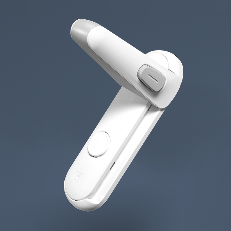 EUDEMON – serrure à levier de porte, serrure de poignée de porte à l'épreuve des bébés, serrure de bouton de porte à l'épreuve des enfants, facile à installer et à utiliser, adhésif VHB 3M: Default Title