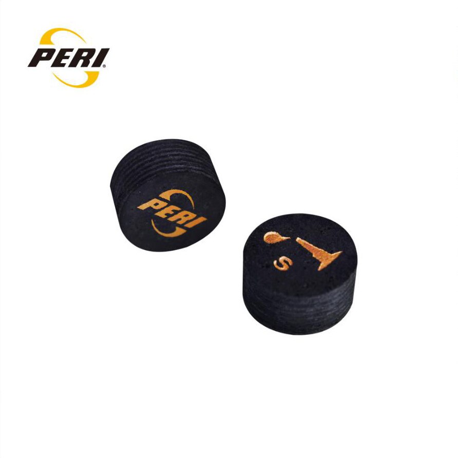 Peri Officiële Winkel Peri 14Mm Biljart Pool Cue Tip Jayson Shaw Professionele Tip Gemaakt Van Geselecteerde Japanse Zwarte Bruinvis huid