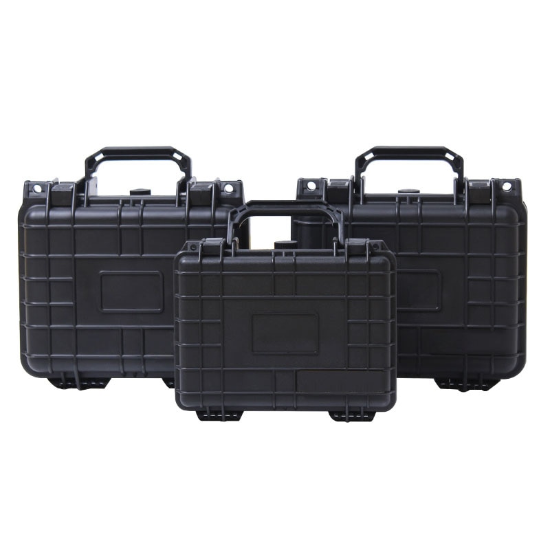 Draagbare gereedschapskist ABS Plastic Verzegelde Stof \ Shock-proof Storage Case Veiligheid Apparatuur Case Droge Doos Outdoor Apparatuur