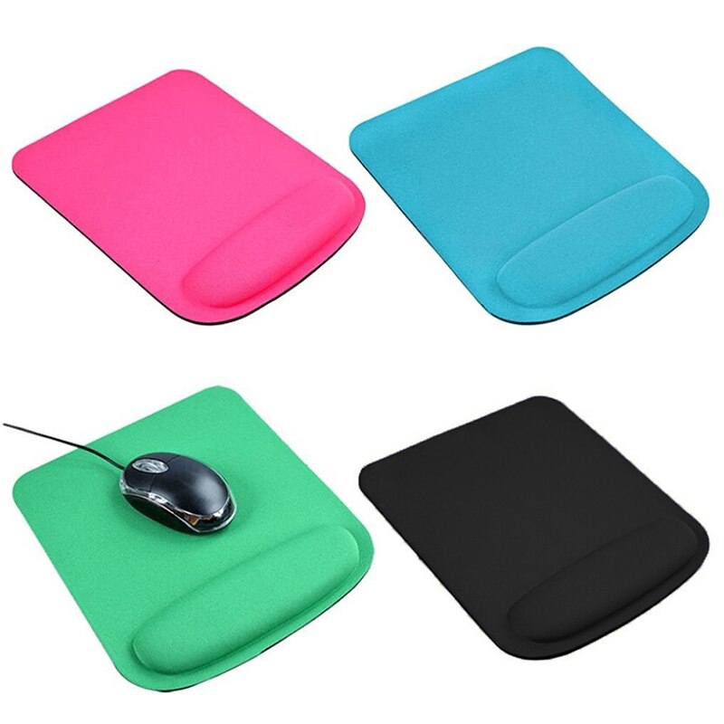 Tapis de souris avec repose-poignet en Gel doux, 1 pièce, pour ordinateur portable, Notebook