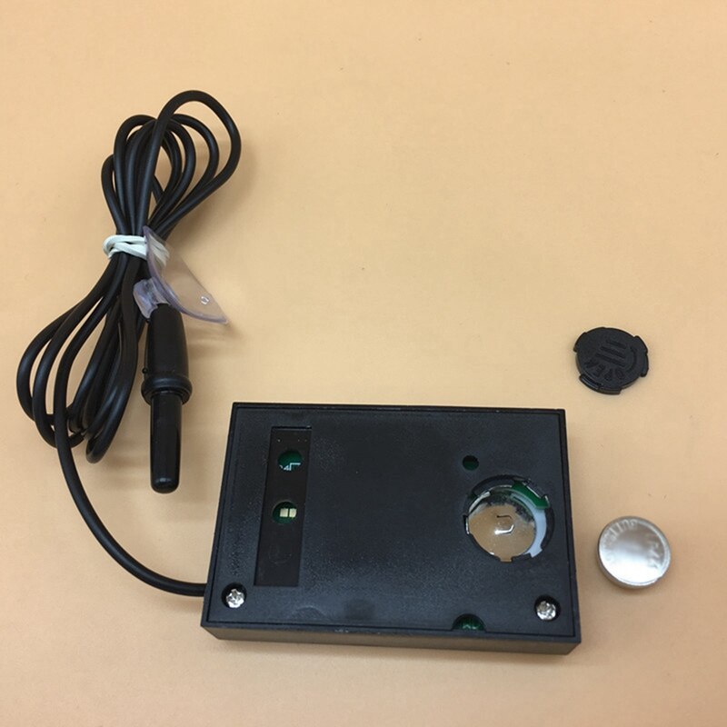 LCD Digital Thermometer Hygrometer with Remote Sensor Reptile Fish Tank Aquarium Marine Water Terrarium Thermometer.