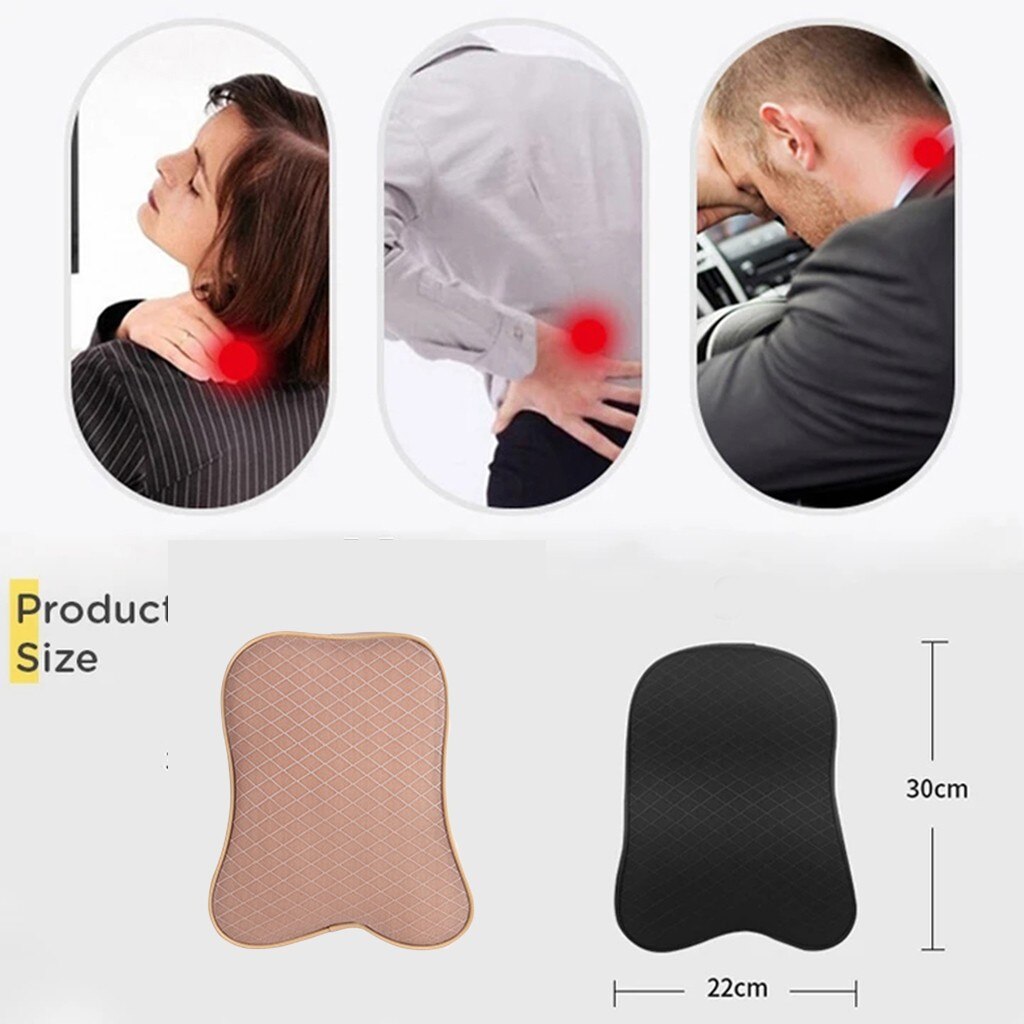 Car Seat Headrest Neck Rest Cushion Auto Seat Head Support Neck Protector Automobiles Seat Neck Rest Memory Cotton