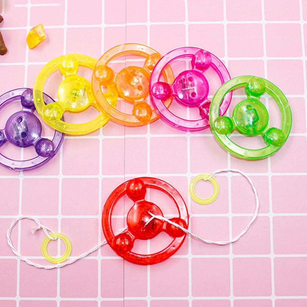 Blitz ziehen Schwungrad ziehen Seil Blitz Roop Leucht Ringe Fitness Leucht ziehen Seil Spinnen Schwungrad Spielzeug für freundlicher