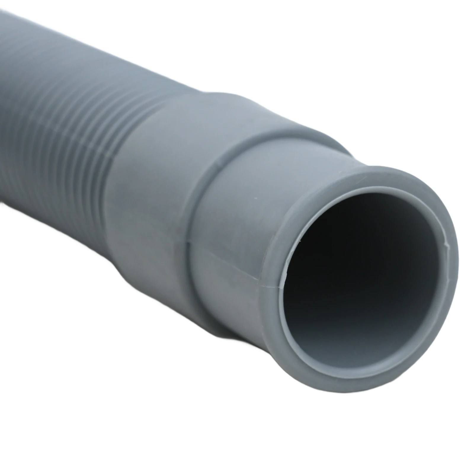1/1,5/2 m Waschmaschine, Spülmaschine, Ablaufabfallschlauch, Ablaufauslass-Entladeschlauch, PP-Kunststoff, dehnbarer, flexibler Entwässerungsschlauch