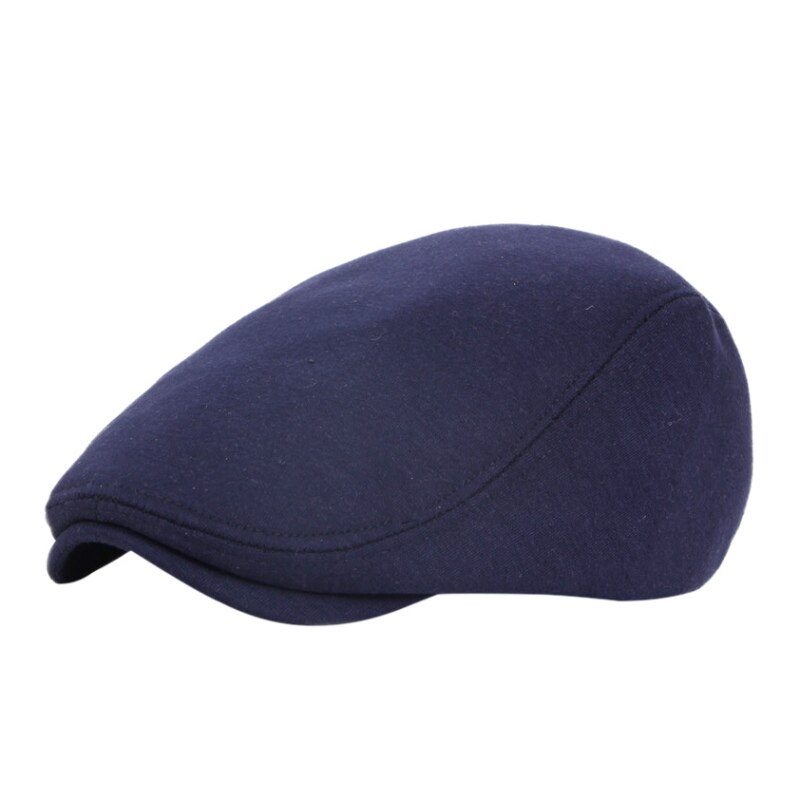 Outdoor Golf Hoed Mannen Vrouwen Zon Cap Winter Outdoor Forward Knit Mannen \ 'S Baret Voor Dames En Najaar alle Seizoenen: navy