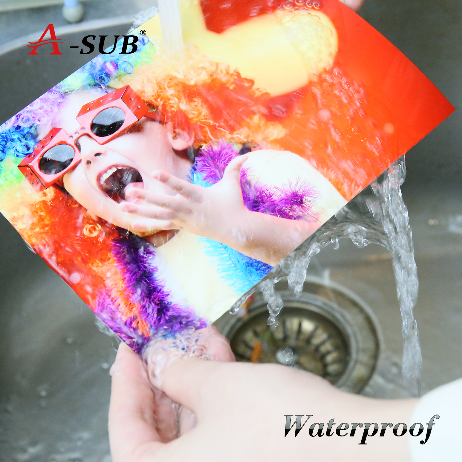 50pcs A4 Photo Paper Double Side Matte Inkjet Printer Paper Imaging Printing Paper Waterproof Photographic Color Coated