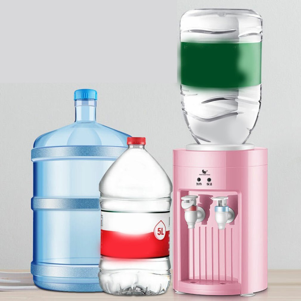 Elektrische Water Dispenser Home Office Desktop Water Dispenser Warm En Koud Kleine Mini Draagbare Water Dispenser